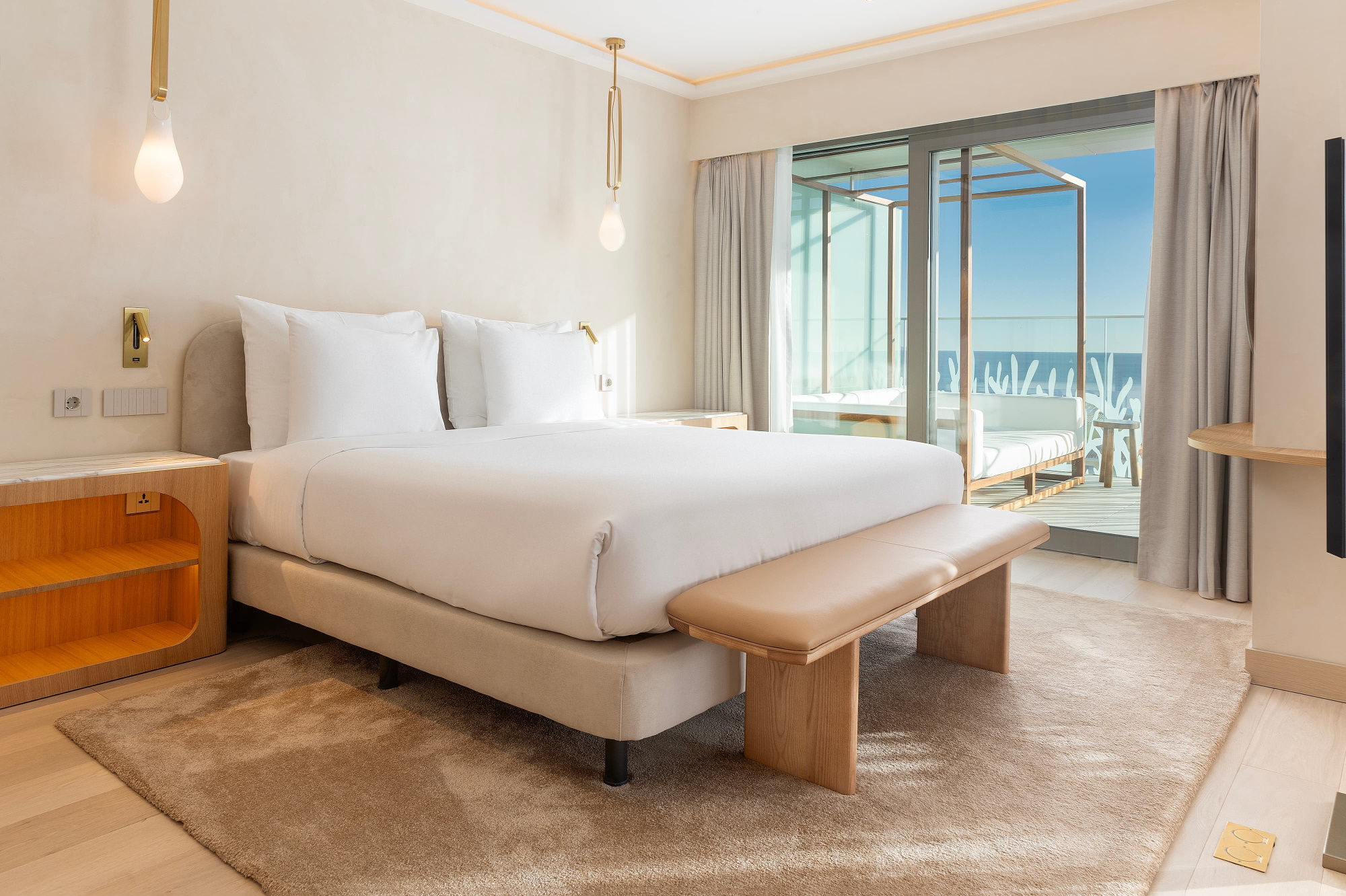 EVOLUTION Cascais Estoril Quarto Coolest Suite Ocean Cama View Vista Mar