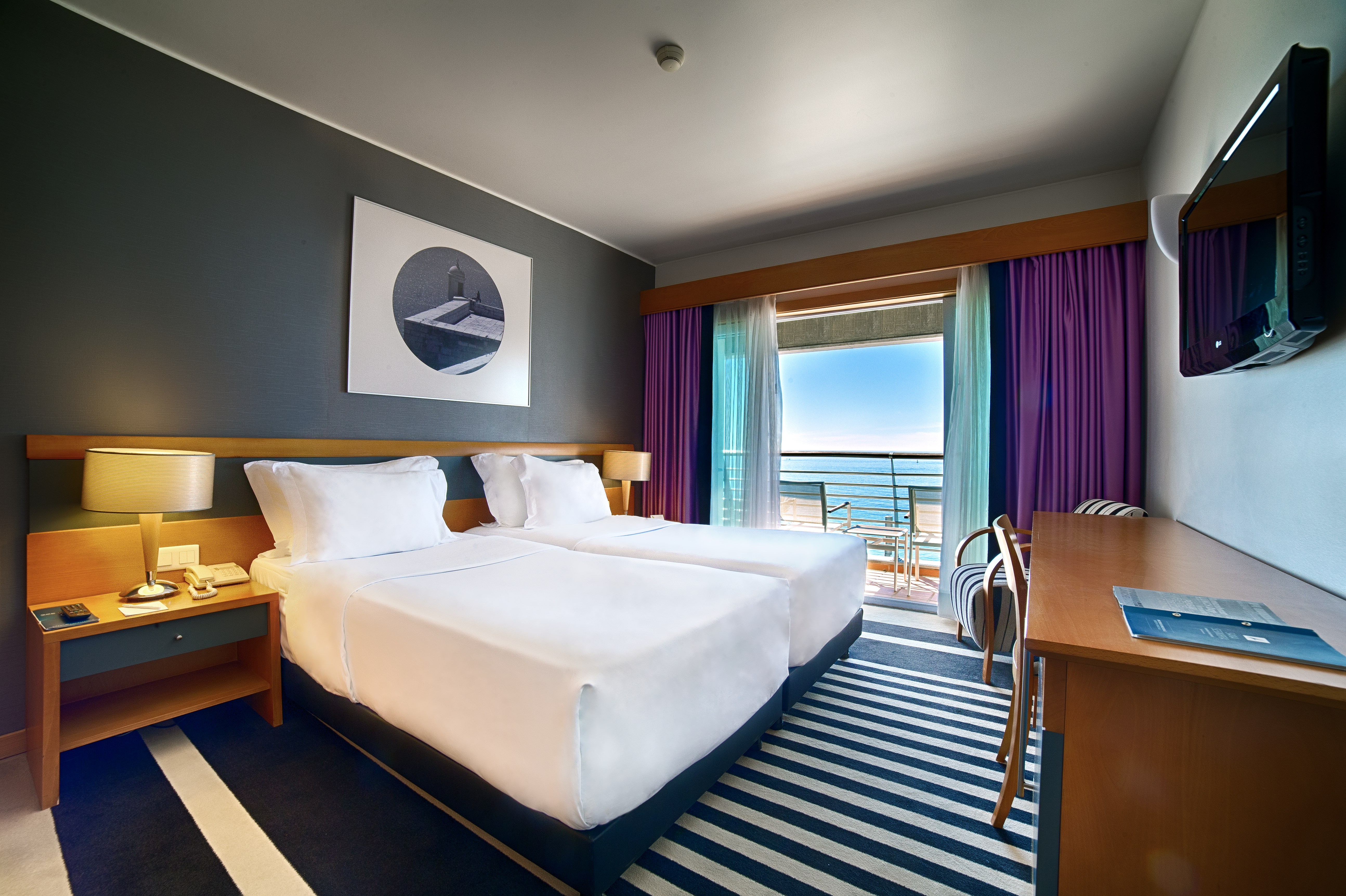 Sana Sesimbra Hotel Twin Room Sea View