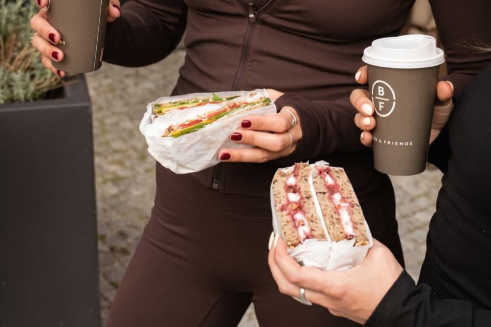 Bread & Friends Berlin - sandes e café grab & go